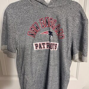NFL Gray New England Patriots Kids Sweatshirt